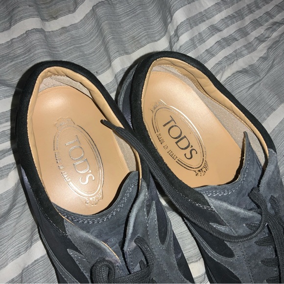 Tod’s Driving suede fabric Sneakers Trainers. Sz 40. US-9. - Picture 4 of 7